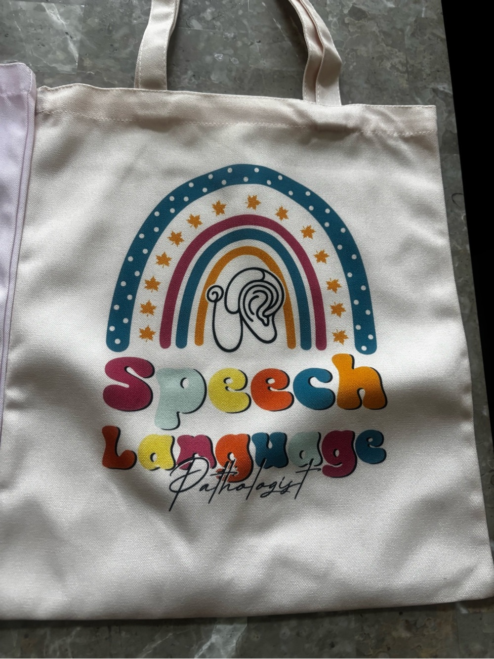 Bundle of 6️⃣ Speech Therapy Cotton Tote Bags - Picture 2 of 7